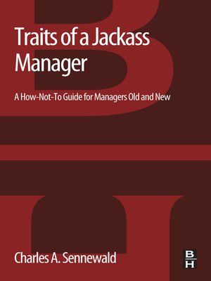 cover image of Traits of a Jackass Manager